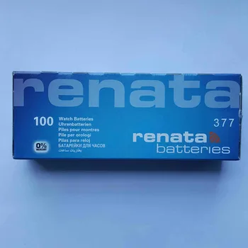 100pcs renata Silver Oxide Watch Battery 377 SR626SW 626 1.55V % original brand renata 377 renata 626 battery
100pcs renata Silver Oxide Watch Battery 377 SR626SW 626 1.55V % original brand renata 377 renata 626 battery