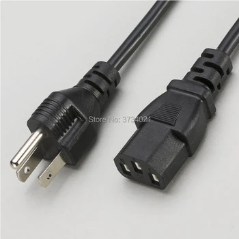 10Pcs/Lot free shipping 1.5M USA UA Power Cable 3 Prong Power Cable 3*1mm For AC Adapters PC Computer Monitor Printer LCD
10Pcs/Lot free shipping 1.5M USA UA Power Cable 3 Prong Power Cable 3*1mm For AC Adapters PC Computer Monitor Printer LCD
