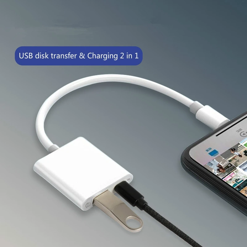 ios to OTG USB For Lightning to USB 3 Camera Reader Adapter Connector Kit Data Sync Cable For IPhone X 8 7 Plus 6 6S For IPad
ios to OTG USB For Lightning to USB 3 Camera Reader Adapter Connector Kit Data Sync Cable For IPhone X 8 7 Plus 6 6S For IPad