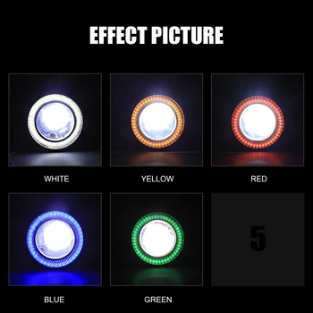 EURS(TM) 2PCS LED lamps DRL Daytime Running Light 3200lm 12V COB Projector Fog lights Lens Angel Eyes Car Styling 89mm white 10W
EURS(TM) 2PCS LED lamps DRL Daytime Running Light 3200lm 12V COB Projector Fog lights Lens Angel Eyes Car Styling 89mm white 10W