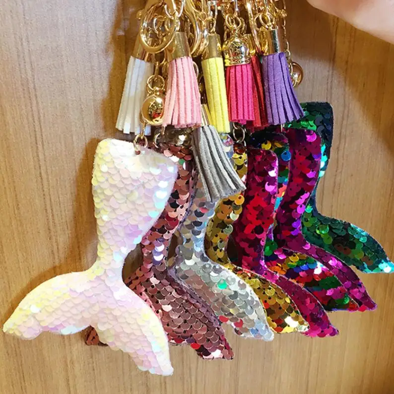 2pcs/lot Mermaid Tail Kids Keychain Sequins Keyring Decorative Pendants for Women Bags Car Key Phone Accessories Wedding Party
2pcs/lot Mermaid Tail Kids Keychain Sequins Keyring Decorative Pendants for Women Bags Car Key Phone Accessories Wedding Party