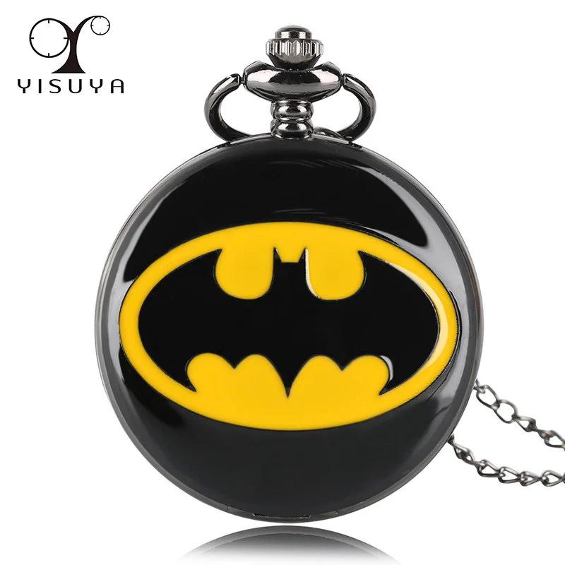 New Arrival Batman Alloy Pocket Watch Full Hunter Necklace Chain for Men Quartz Analog Cool Fashion Gift for Superhero Fans
New Arrival Batman Alloy Pocket Watch Full Hunter Necklace Chain for Men Quartz Analog Cool Fashion Gift for Superhero Fans