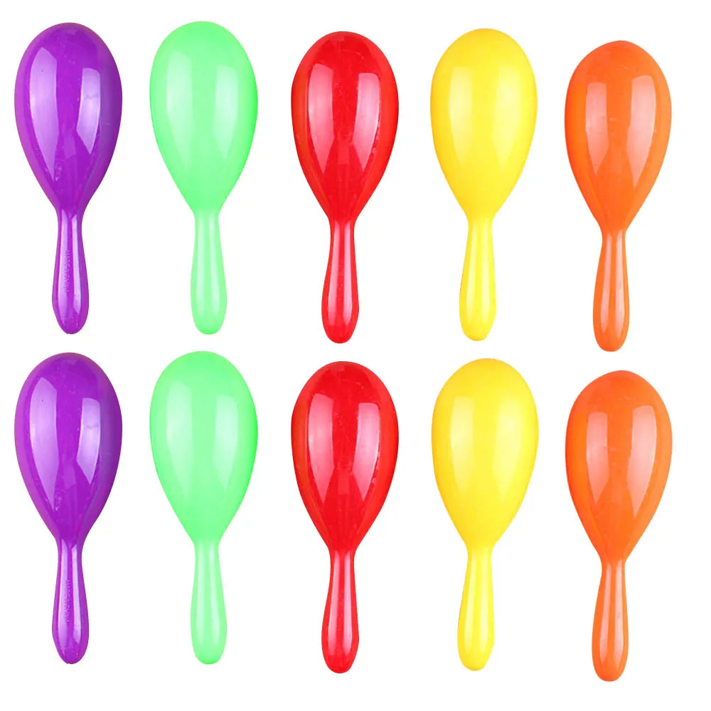 10PCS Colorful Plastic Music Sand Hammer Egg Maracas Rattle Shakers Egg Musical Percussion Instrument Early Educational Toy
10PCS Colorful Plastic Music Sand Hammer Egg Maracas Rattle Shakers Egg Musical Percussion Instrument Early Educational Toy