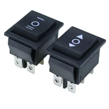 1PCS KCD4 black Rocker Switch Power Switch ON-OFF-ON 3 Position 6 Pins 16A 250VAC/ 20A 125VAC
1PCS KCD4 black Rocker Switch Power Switch ON-OFF-ON 3 Position 6 Pins 16A 250VAC/ 20A 125VAC