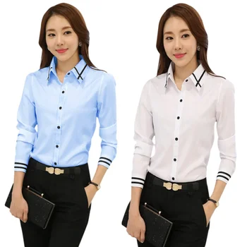 Plus Size Women Fashion Shirt Long Sleeve Turn-down Collar Formal Shirts Women Ladies Tops Shirt
Plus Size Women Fashion Shirt Long Sleeve Turn-down Collar Formal Shirts Women Ladies Tops Shirt