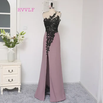 HVVLF Black 2019 Prom Dresses Mermaid Floor Length Open Back Applique Lace Slit Sexy Prom Gown Evening Dresses Evening Gown
HVVLF Black 2019 Prom Dresses Mermaid Floor Length Open Back Applique Lace Slit Sexy Prom Gown Evening Dresses Evening Gown