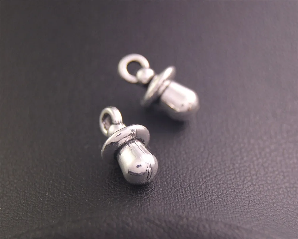 30pcs Antique Sliver Baby Nipple Charm Jewelry Making DIY Handmade Craft A2149/A2150
30pcs Antique Sliver Baby Nipple Charm Jewelry Making DIY Handmade Craft A2149/A2150
