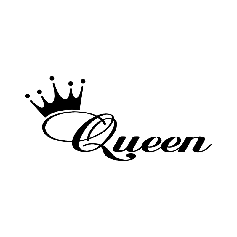 

15*7.5cm Queen Crown Window Vinyl Decal Sticker Car Truck Girly Love Any Color U Like Car Stickers