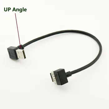 1pcs USB 2.0 Type A Male Plug UP Angle to USB 2.0 Type A Female 90 Degree Angled Data Charge Extension Adapter Cable Cord 25cm
1pcs USB 2.0 Type A Male Plug UP Angle to USB 2.0 Type A Female 90 Degree Angled Data Charge Extension Adapter Cable Cord 25cm
