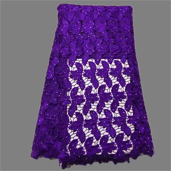 Beautiful cord lace fabric African chemical water soluble lace cloth for lady dress EWP89(5yards/lot)
Beautiful cord lace fabric African chemical water soluble lace cloth for lady dress EWP89(5yards/lot)