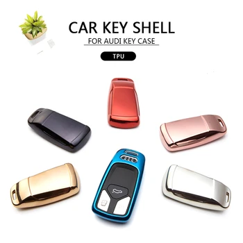 KUKAKEY Car Key Case Cover For AUDI A4 B9 Q5 Q7 TT TTS 8S 2016 2017 Protect Key Shell Bag Holder Pendant Car Styling Accessories
KUKAKEY Car Key Case Cover For AUDI A4 B9 Q5 Q7 TT TTS 8S 2016 2017 Protect Key Shell Bag Holder Pendant Car Styling Accessories