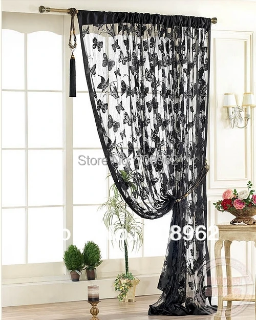 Wholesale& Hot Sale- Free shipping Butterfly string curtains/ 100*200cm/ rod-packet top string / Christmas gift 1PCS
Wholesale& Hot Sale- Free shipping Butterfly string curtains/ 100*200cm/ rod-packet top string / Christmas gift 1PCS