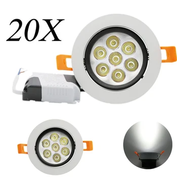 20X AC 85-265V Two Years Warranty 7W led ceiling spotlights Promotion Price High Quality LED CE Certification For Home Lighting
20X AC 85-265V Two Years Warranty 7W led ceiling spotlights Promotion Price High Quality LED CE Certification For Home Lighting