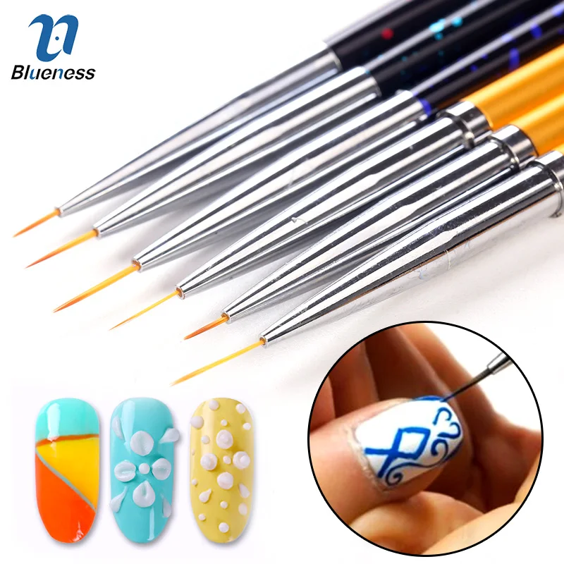 Yellow Wood Handle 3Pcs/Set Colorful Starry Drawing Fine Nail Brush UV Gel Painting Pen Manicure Nail Art Brush Tool
Yellow Wood Handle 3Pcs/Set Colorful Starry Drawing Fine Nail Brush UV Gel Painting Pen Manicure Nail Art Brush Tool