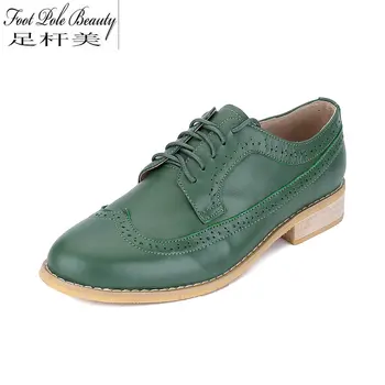 Genuine leather Popular ladies Flat Shoes British style carved Locke Shoes Cowhide oxford shoes for women Wing Tip scarpe donna
Genuine leather Popular ladies Flat Shoes British style carved Locke Shoes Cowhide oxford shoes for women Wing Tip scarpe donna