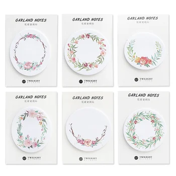 6pcs Garland notes Flower stick memo pad Post decoration diary stickers note it tag stationery School supplies Christmas A6876
6pcs Garland notes Flower stick memo pad Post decoration diary stickers note it tag stationery School supplies Christmas A6876