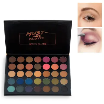 New 35 Colors Beauty Glaze Brand Glitter Diamond Pigment Eye Shadow Palette Natural Matte Eyeshadow Makeup For FemaleS1
New 35 Colors Beauty Glaze Brand Glitter Diamond Pigment Eye Shadow Palette Natural Matte Eyeshadow Makeup For FemaleS1