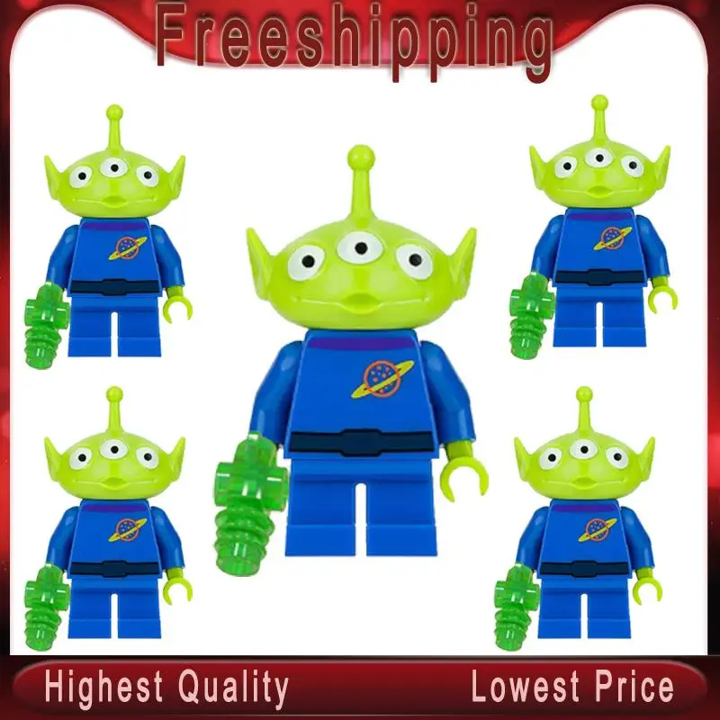 single sale Toys Story 4 Alien Buzz Lightyear Woody Jessie Ducky Bo Peep Bonnie Duke Caboom Building Blocks Movie toys WM694
single sale Toys Story 4 Alien Buzz Lightyear Woody Jessie Ducky Bo Peep Bonnie Duke Caboom Building Blocks Movie toys WM694