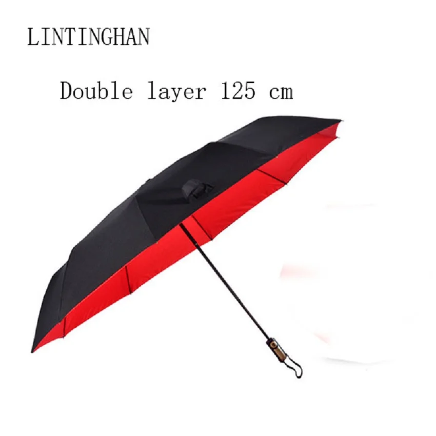 New high-grade ten-bone three-fold Automatic folding umbrellas 125 cm increase umbrella-side one-button retractable double-layer
New high-grade ten-bone three-fold Automatic folding umbrellas 125 cm increase umbrella-side one-button retractable double-layer