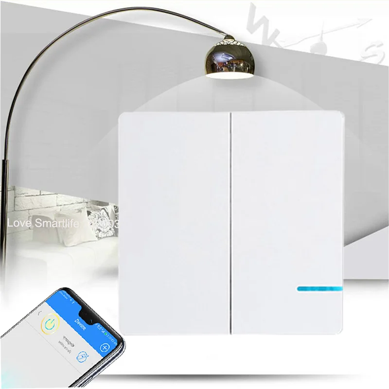 EU/UK Universal Wall Light Switch 80-240V 1/2/3 Gang Remote switch Control SMART WIFI APP Switch, work with Alexa, Google home
EU/UK Universal Wall Light Switch 80-240V 1/2/3 Gang Remote switch Control SMART WIFI APP Switch, work with Alexa, Google home