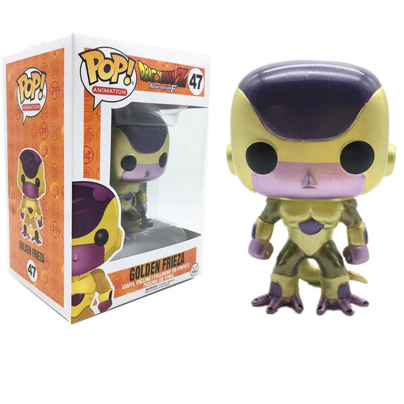 Funko POP New Arrival Official Dragon Ball Golden Frieza Dolls Collection Anime Action Figure Model Toys For Birthday Gifts
Funko POP New Arrival Official Dragon Ball Golden Frieza Dolls Collection Anime Action Figure Model Toys For Birthday Gifts