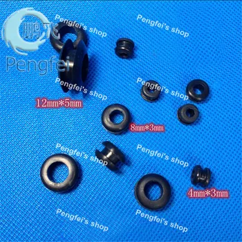 Free shipping 1000pcs Inner diameter 8mm Silicone Rubber Grommets ring with black color
Free shipping 1000pcs Inner diameter 8mm Silicone Rubber Grommets ring with black color