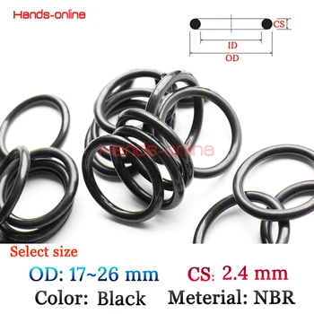 10PCS/Lot Optional OD 17 18 19 20 20.5 21 22 23 24 25 26 mm CS/WD 2.4mm NBR Rubber O ring O-ring Oring Seal Gasket
10PCS/Lot Optional OD 17 18 19 20 20.5 21 22 23 24 25 26 mm CS/WD 2.4mm NBR Rubber O ring O-ring Oring Seal Gasket