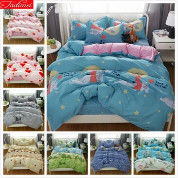 2019 New Autumn Winter Soft Skin Cotton Duvet Cover 3/4 pcs Bedding Set Adult Kids Child Bed Linen Single Queen King Double Size
2019 New Autumn Winter Soft Skin Cotton Duvet Cover 3/4 pcs Bedding Set Adult Kids Child Bed Linen Single Queen King Double Size