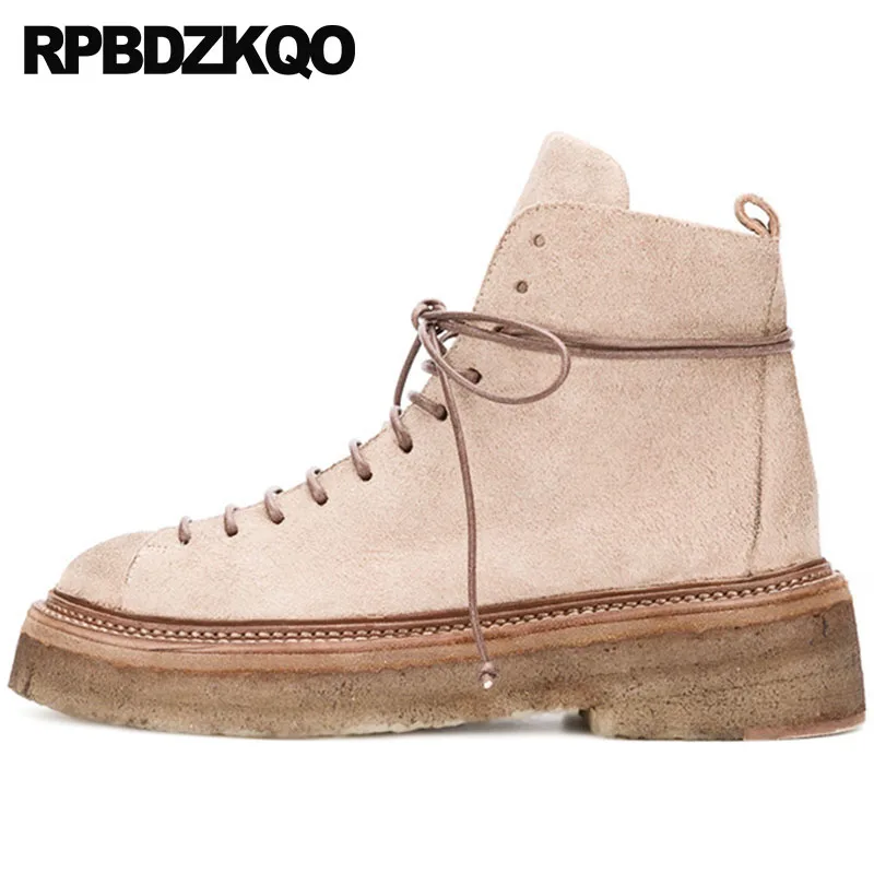 muffin genuine leather women ankle boots 2018 round toe shoes lace up combat creepers platform military flatform vintage winter
muffin genuine leather women ankle boots 2018 round toe shoes lace up combat creepers platform military flatform vintage winter