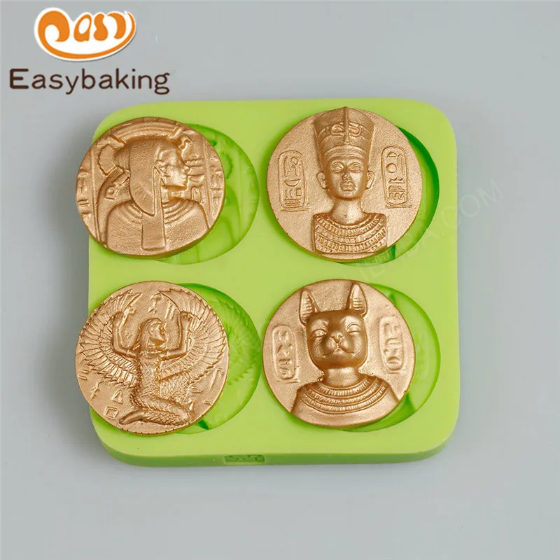 Nonstick Clay Silicone Molds DIY Art and Craft Totem of Ancient Egypt Holiday Bakeware Sugarcraft Mould for Cupcake
Nonstick Clay Silicone Molds DIY Art and Craft Totem of Ancient Egypt Holiday Bakeware Sugarcraft Mould for Cupcake