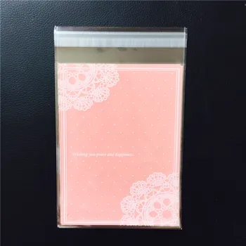 12*16cm 100PCS Pink Lace Cookie Packaging Bag Plastic Self-adhesive Wedding Candy Cake Macaron Bags
12*16cm 100PCS Pink Lace Cookie Packaging Bag Plastic Self-adhesive Wedding Candy Cake Macaron Bags