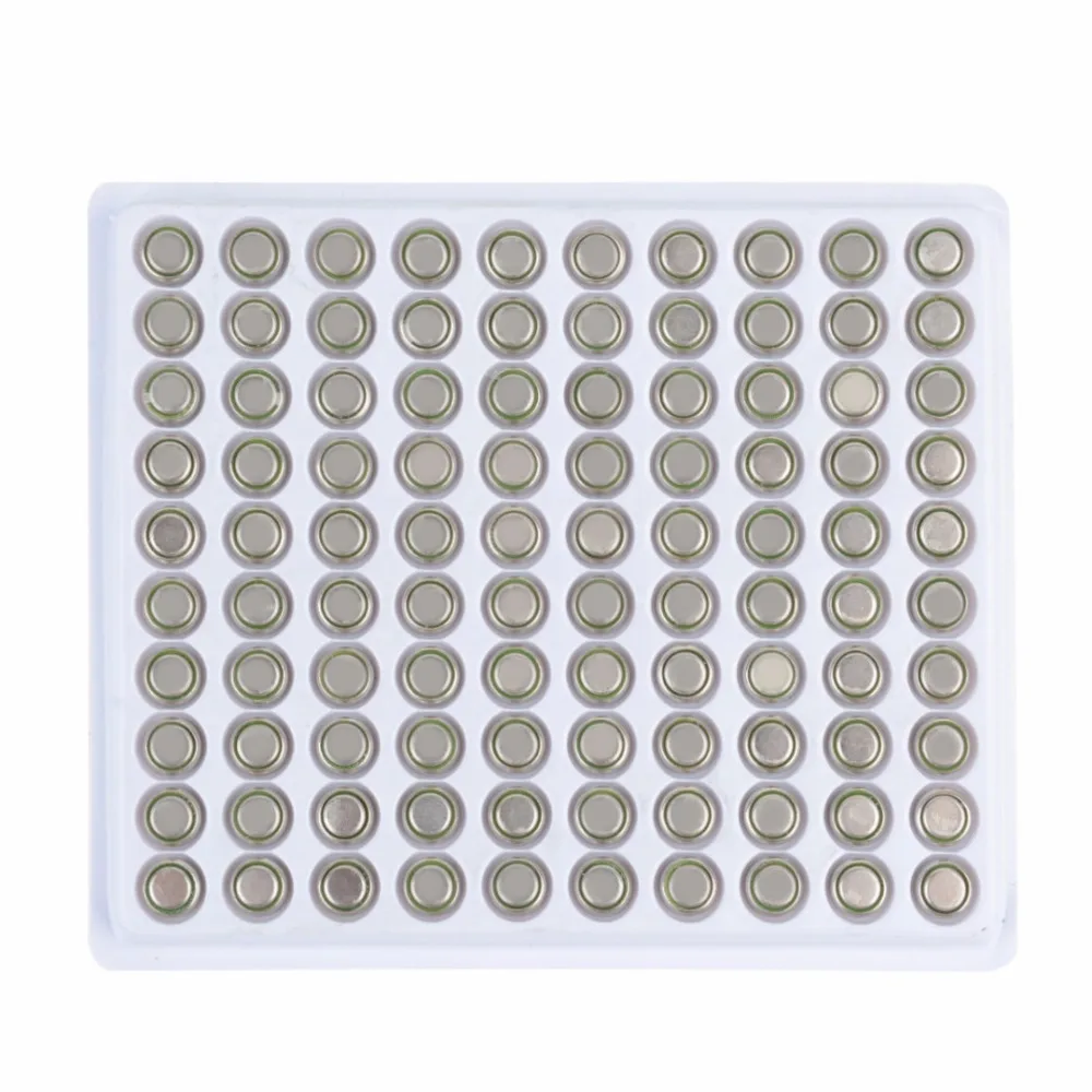 Mayitr 100Pieces 1.5V AG3 LR41 SR41 Button Batteries Lithium Metal Cell Coin Battery For Calculators Watch Toy
Mayitr 100Pieces 1.5V AG3 LR41 SR41 Button Batteries Lithium Metal Cell Coin Battery For Calculators Watch Toy