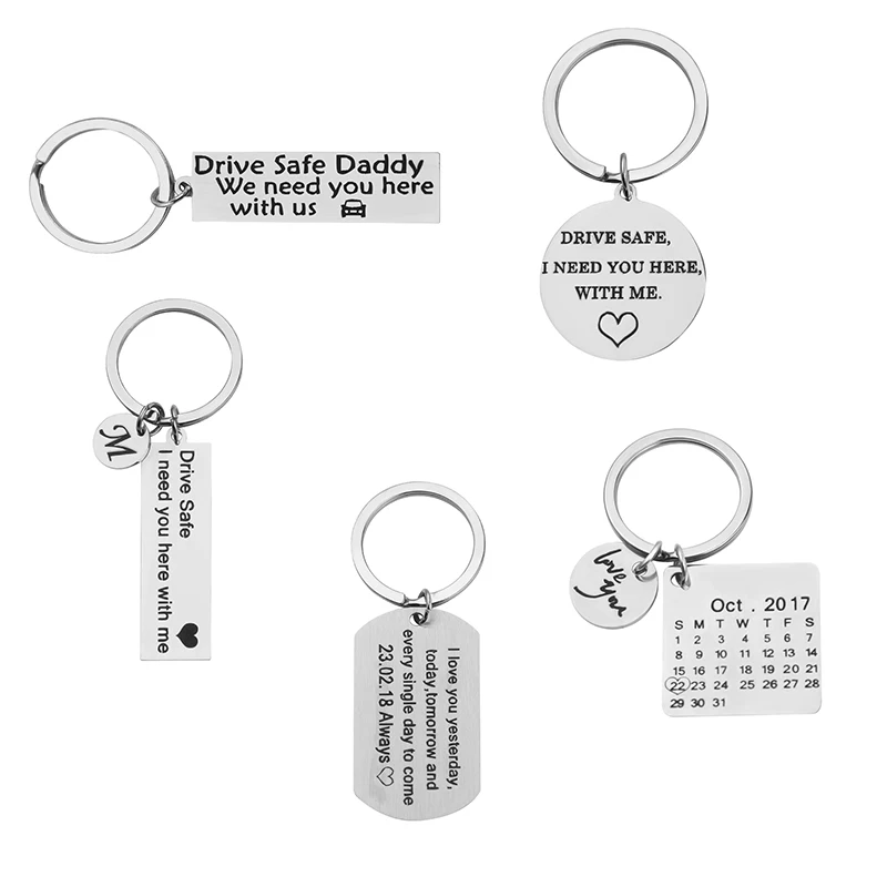 Stainless Steel Personalized Keychain Drive Safe I Need You Here with Me Custom Keychain Special Gifts for Lovers Couples
Stainless Steel Personalized Keychain Drive Safe I Need You Here with Me Custom Keychain Special Gifts for Lovers Couples