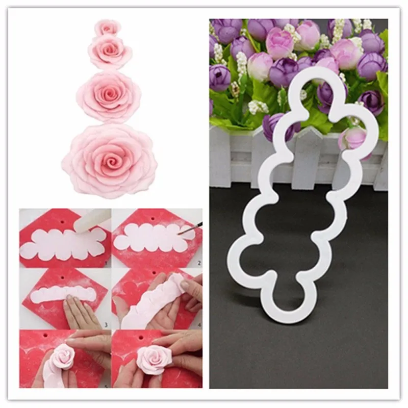 3pcs/set Cookie Cutter Gumpaste Fondant Cake Decorating Tools Sugarcraft Cutter Rose Flower Maker Mold Cake Tool
3pcs/set Cookie Cutter Gumpaste Fondant Cake Decorating Tools Sugarcraft Cutter Rose Flower Maker Mold Cake Tool