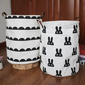Cotton Linen Storage Basket Creative Waterproof Multi-function Portable Laundry Baskets Folding Sundries Toys Sock Storage Bags
Cotton Linen Storage Basket Creative Waterproof Multi-function Portable Laundry Baskets Folding Sundries Toys Sock Storage Bags