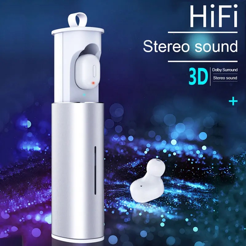 Invisible Earphones with Charging Box TWS Mini Wireless Bluetooth Headphone Bass Bluetooth 5.0 Aluminium Alloy HIFI
Invisible Earphones with Charging Box TWS Mini Wireless Bluetooth Headphone Bass Bluetooth 5.0 Aluminium Alloy HIFI
