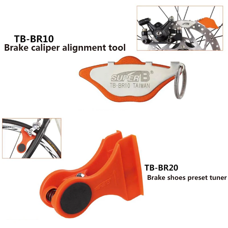Bicycle Tool Brake shoes preset and Brake caloper alignment tool set the correct pad and align any hydraulic nrake caliper
Bicycle Tool Brake shoes preset and Brake caloper alignment tool set the correct pad and align any hydraulic nrake caliper
