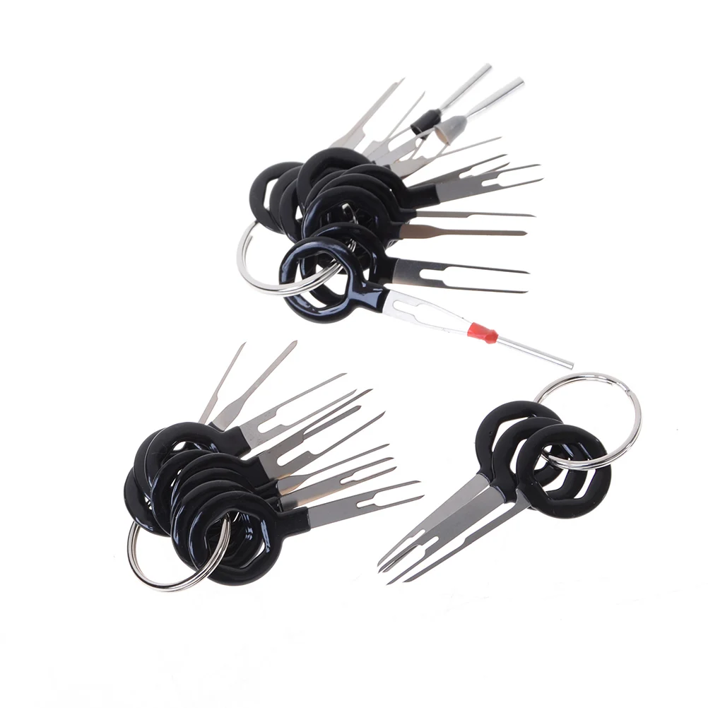3Pcs /8pcs/ 11pcs Wiring connector Pin Release Extractor Puller Terminal Removal Tool Kit
3Pcs /8pcs/ 11pcs Wiring connector Pin Release Extractor Puller Terminal Removal Tool Kit
