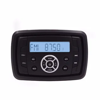 HASDA Waterproof Marine Receivers Boat Audio Motorcycle Radio RV Car Bluetooth Sound System AM FM USB Square MP3 Player
HASDA Waterproof Marine Receivers Boat Audio Motorcycle Radio RV Car Bluetooth Sound System AM FM USB Square MP3 Player