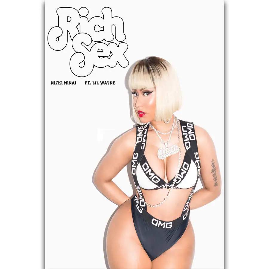 S1525 Album Cover Queen Nicki Minaj Lil Wayne Rap Music Singer Rapper Wall Art Painting Print On Silk Canvas Poster Home Decor
S1525 Album Cover Queen Nicki Minaj Lil Wayne Rap Music Singer Rapper Wall Art Painting Print On Silk Canvas Poster Home Decor