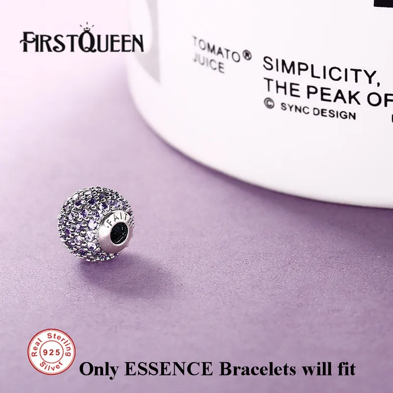 FirstQueen 925 Sterling Silver Faith Charm Essence Beads Fit Essence 925 Bracelets Bangles DIY For Jewery Making Fine Jewelry
FirstQueen 925 Sterling Silver Faith Charm Essence Beads Fit Essence 925 Bracelets Bangles DIY For Jewery Making Fine Jewelry