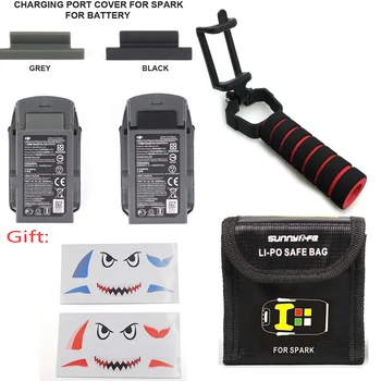 5in1 for DJI Refit Handheld Gimbal + Battery Charging Port Case + Big Size Explosion-proof Spark Battery Bag + Shark Sticker
5in1 for DJI Refit Handheld Gimbal + Battery Charging Port Case + Big Size Explosion-proof Spark Battery Bag + Shark Sticker