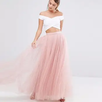 High Quality Tulle waist skirt Pink floor length Women formal occasion leisure Christmas party skirt high quality custom
High Quality Tulle waist skirt Pink floor length Women formal occasion leisure Christmas party skirt high quality custom
