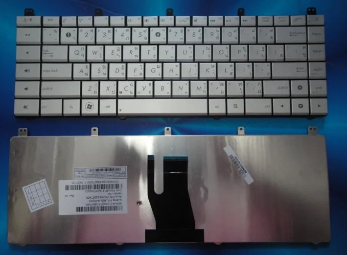 100% новая и оригинальная тайская клавиатура для ASUS N45, N45S, N45SJ, N45Vm, N45SF, N45SL, серебристая
100% новая и оригинальная тайская клавиатура для ASUS N45, N45S, N45SJ, N45Vm, N45SF, N45SL, серебристая