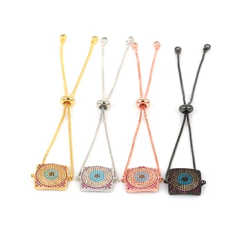 2017 New Mico Pave Square Turkey Evil Eye Hamsa Fatima Hand Charms for Women Adjustable Women's Bracelets CZ jewelry
2017 New Mico Pave Square Turkey Evil Eye Hamsa Fatima Hand Charms for Women Adjustable Women's Bracelets CZ jewelry