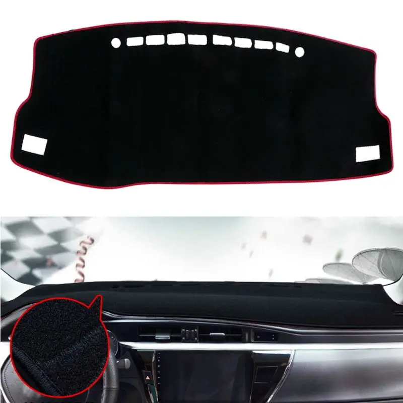 Car Dashboard Carpet Mat Non-Slip Sun Shade Cover Pad For TOYOTA COROLLA Anti-Reflective Decoration
Car Dashboard Carpet Mat Non-Slip Sun Shade Cover Pad For TOYOTA COROLLA Anti-Reflective Decoration