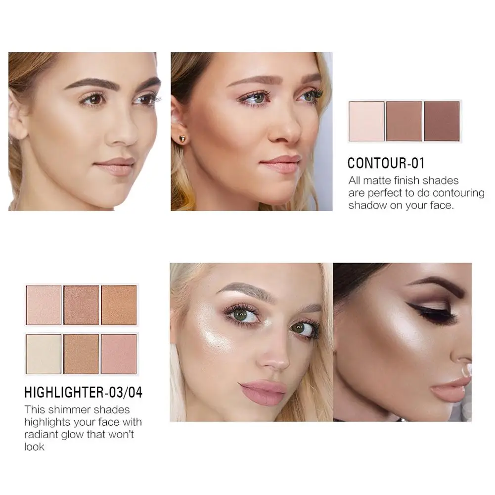 3 Colors Glow Shimmer Shadow Highlighter Illuminating Pearl Powder 70g Bronzers Blush Eye Shadow Highlighter Powder Cosmetic Kit
3 Colors Glow Shimmer Shadow Highlighter Illuminating Pearl Powder 70g Bronzers Blush Eye Shadow Highlighter Powder Cosmetic Kit