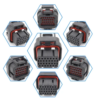 1-1447232-7 Super Seal AMP 26 Pin Tyco Connector For Truck
1-1447232-7 Super Seal AMP 26 Pin Tyco Connector For Truck