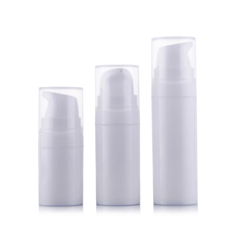 20pcs PET Airless Pump Bottles Cosmetic Container Small Empty Plastic 10ml 15ml Mini Travel Bottle Sample Makeup Packaging
20pcs PET Airless Pump Bottles Cosmetic Container Small Empty Plastic 10ml 15ml Mini Travel Bottle Sample Makeup Packaging