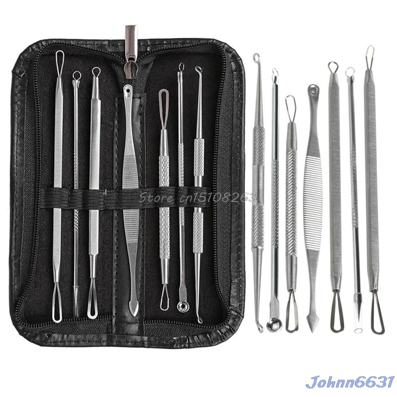 7Pcs Blackhead Pimple Blemish Comedone Acne Extractor Remover Tool Set Kit Facial Cleaning Tools -Y207 Drop Shipping
7Pcs Blackhead Pimple Blemish Comedone Acne Extractor Remover Tool Set Kit Facial Cleaning Tools -Y207 Drop Shipping